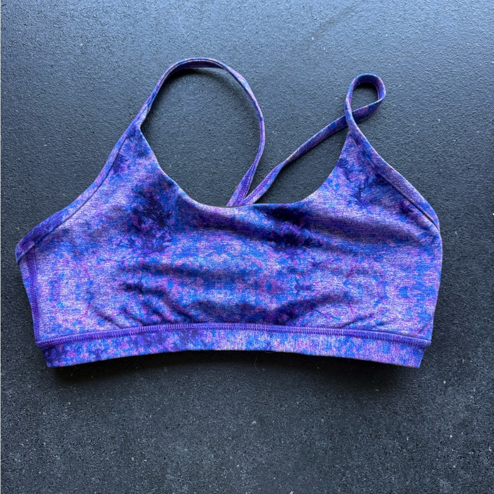 Fleo Vibrant Purple Sports Bra
